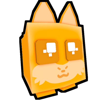 8-Bit Dog Golden