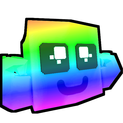 8-Bit Squid Rainbow