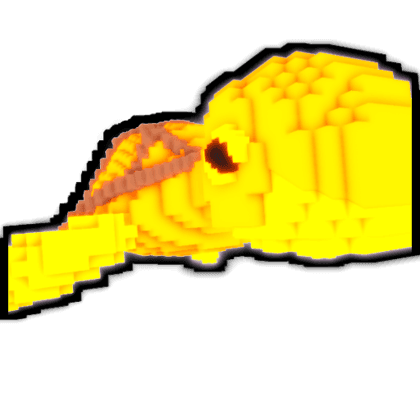 8-Bit Turtle Golden