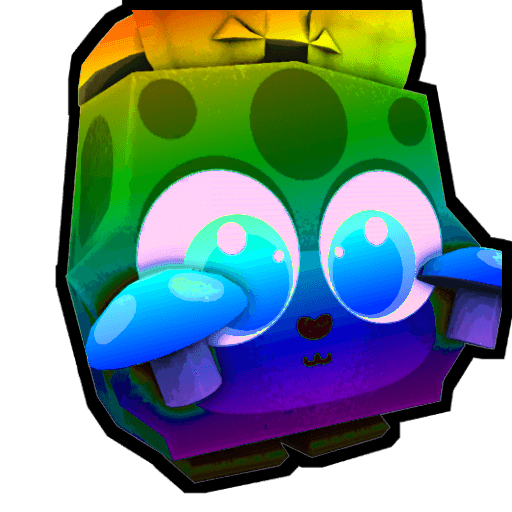 Mushroom Fox Rainbow