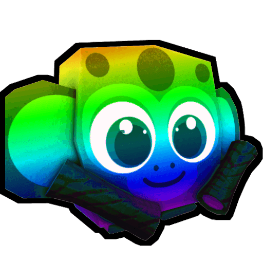 Woody Monkey Rainbow